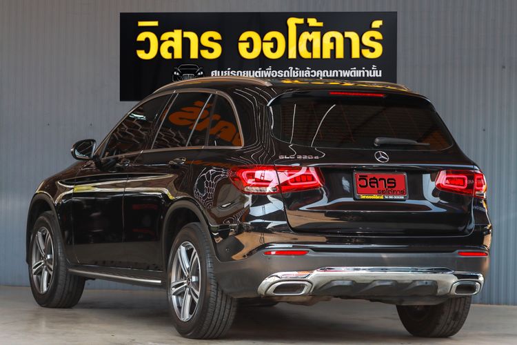 Mercedes-Benz GLC-Class 2020 GLC220d Utility-car ดีเซล ไม่ติดแก๊ส เกียร์อัตโนมัติ ดำ รูปที่ 4
