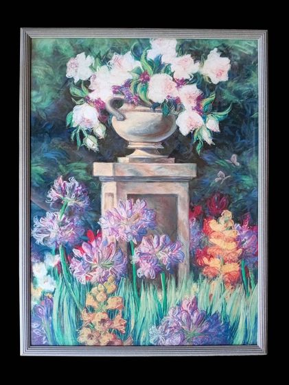 ภาพพิมพ์ขนาดใหญ่ งานเก่าวินเทจจากญี่ปุ่น ผลงาน Yuriko Takata รูปที่ 6