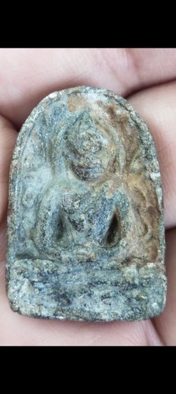 พระกรุซุ้มกอ กรุเก่า เนื้อตะกั่วถ้ำชา มีไขขึ้นทั้วองค์พระ  รูปที่ 2