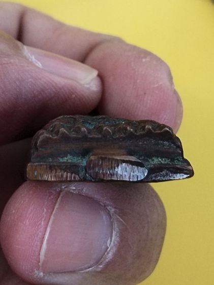 พระรูปหล่อ หลวงปู่ทวดวัดช้างให้ ปี2505 พิมพ์A ใหญ่หลังเตารีด  รูปที่ 6