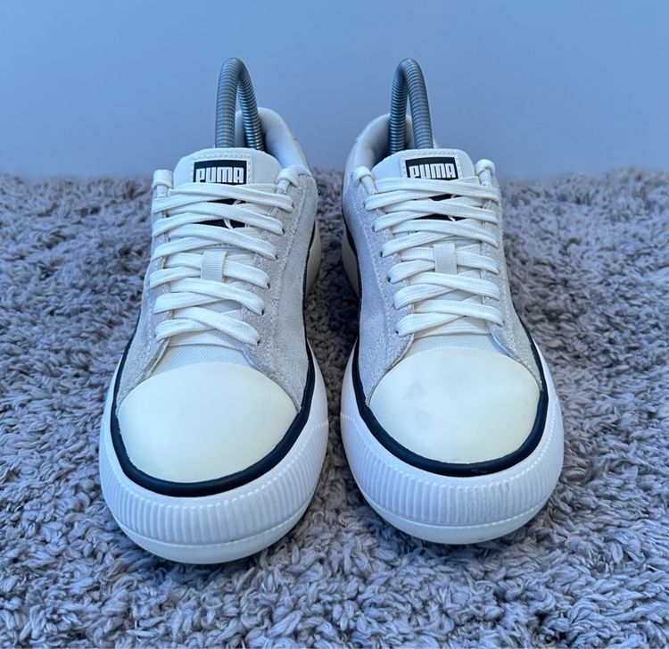 มือสองสภาพใหม่ PUMA Suede Mayu TC Cream White  รูปที่ 2