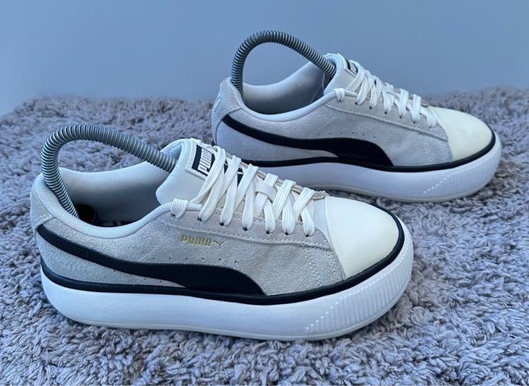มือสองสภาพใหม่ PUMA Suede Mayu TC Cream White  รูปที่ 6