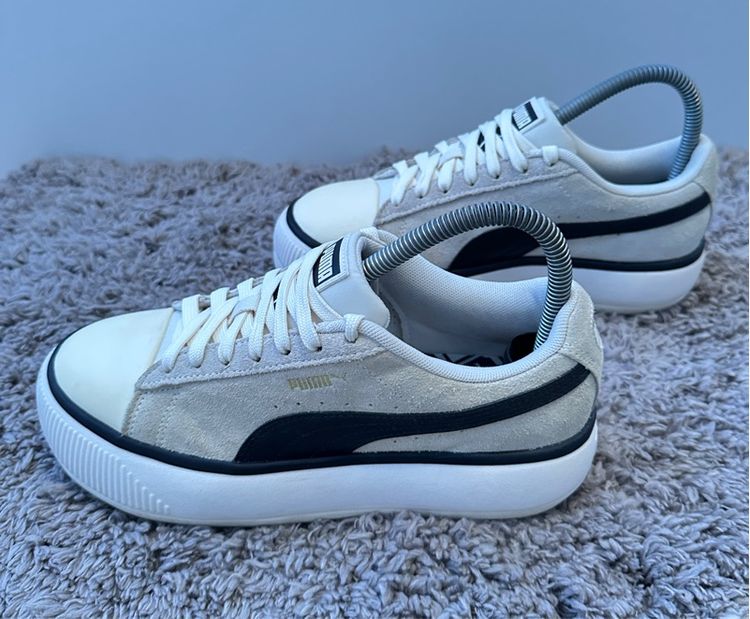 มือสองสภาพใหม่ PUMA Suede Mayu TC Cream White  รูปที่ 5