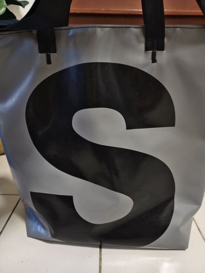 กระเป๋าผ้าใบ งานสั่งตัด ไม่มีlogo  brand สภาพสวย ตัดเย็บดี รูปที่ 8