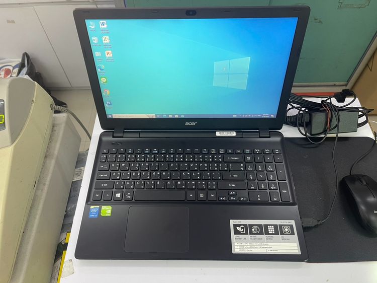 ASPIRE E15 จอ 15.6 สภาพสวย  สเป็กดี ดูหนังฟังเพลง พิมพ์งาน ราคาถูกใจ รูปที่ 2