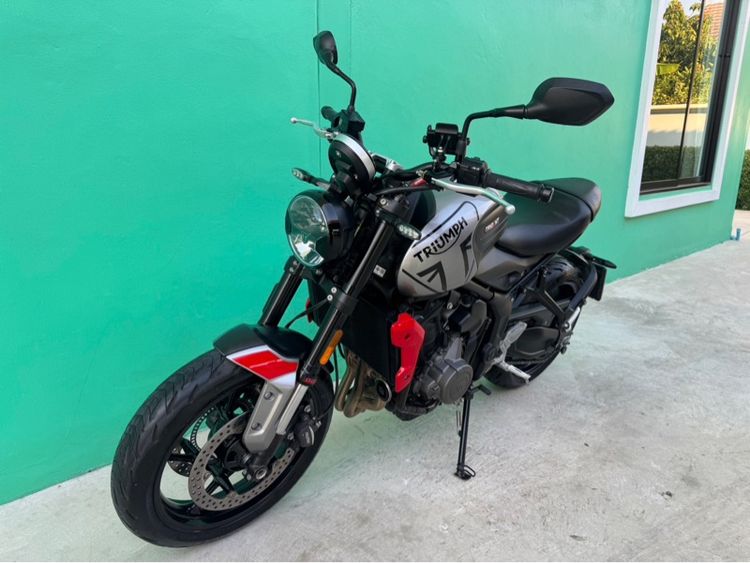 Triumph Trident 660 ปี21 สีเทา แดงวิ่ง5,000 รถมือเดียว  รูปที่ 18