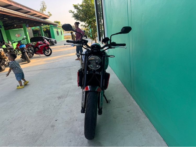 Triumph Trident 660 ปี21 สีเทา แดงวิ่ง5,000 รถมือเดียว  รูปที่ 14