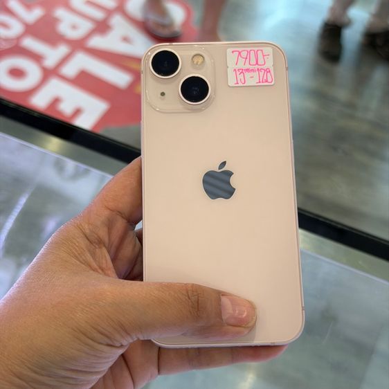 iPhone13 mini 128GB สีชมพู เครื่องศูนย์ โมเดลTH สภาพสวยมาก🔥🔥 รูปที่ 2