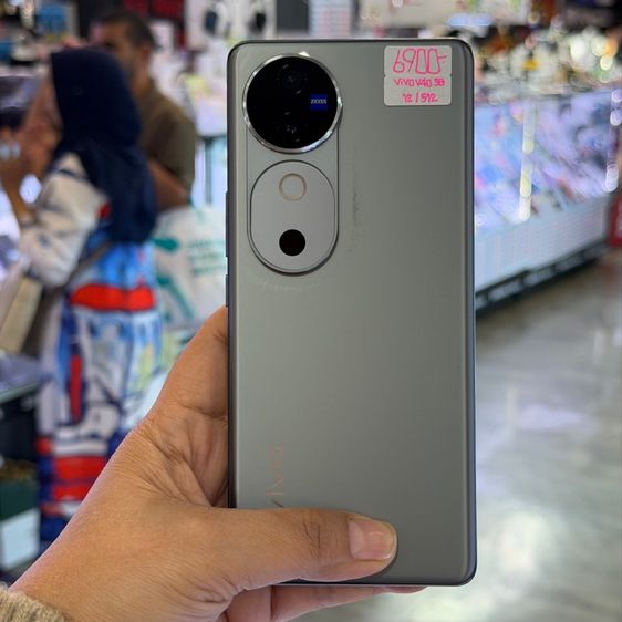 ViVO V40 5G 512GB สีSilver เครื่องศูนย์ สภาพสวย จอ6.78นิ้ว แรม12รอม512 Snap7 Gen3 กล้อง50ล้าน(2ตัว)🔥🔥 รูปที่ 2
