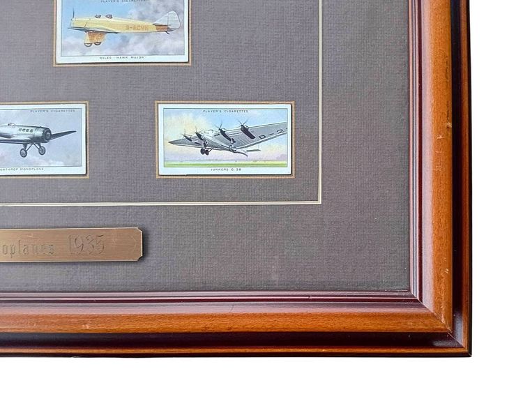 Civil Aeroplanes 1935 John Player - Sons Cigarette Card Set รูปที่ 8