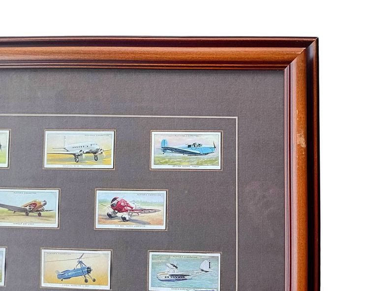 Civil Aeroplanes 1935 John Player - Sons Cigarette Card Set รูปที่ 9