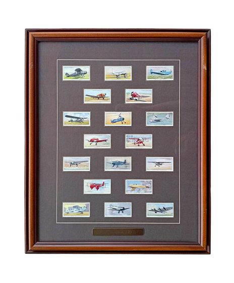 Civil Aeroplanes 1935 John Player - Sons Cigarette Card Set รูปที่ 2