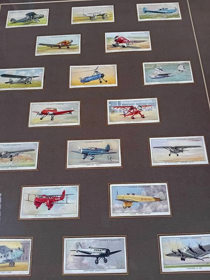 Civil Aeroplanes 1935 John Player - Sons Cigarette Card Set รูปที่ 6
