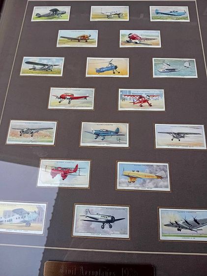 Civil Aeroplanes 1935 John Player - Sons Cigarette Card Set รูปที่ 7