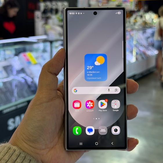 Samsung Z Fold6 สีเงิน เครื่องศูนย์ สภาพสวยมาก จอ7.6นิ้ว แรม12รอม256 Snap8 Gen3 กล้อง50ล้าน(3ตัว)❤️❤️ รูปที่ 7