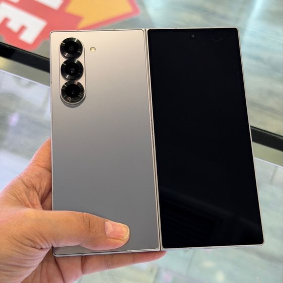 Samsung Z Fold6 สีเงิน เครื่องศูนย์ สภาพสวยมาก จอ7.6นิ้ว แรม12รอม256 Snap8 Gen3 กล้อง50ล้าน(3ตัว)❤️❤️ รูปที่ 2
