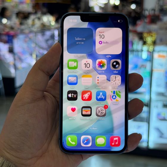 อื่นๆ 256 GB iPhone13 mini 256GB สีฟ้า เครื่องศูนย์ โมเดลTH สภาพสวยมากๆ🥰🥰