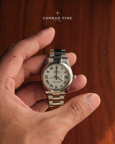 Rolex Datejust 278240 White Roman Dial Oyster Steel 2023 31mm. Fullset  รูปที่ 3