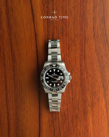 Rolex GMT-Master II 116710LN 'Green Hand Black Dial Oyster Steel 2014 40mm. Fullset  รูปที่ 2