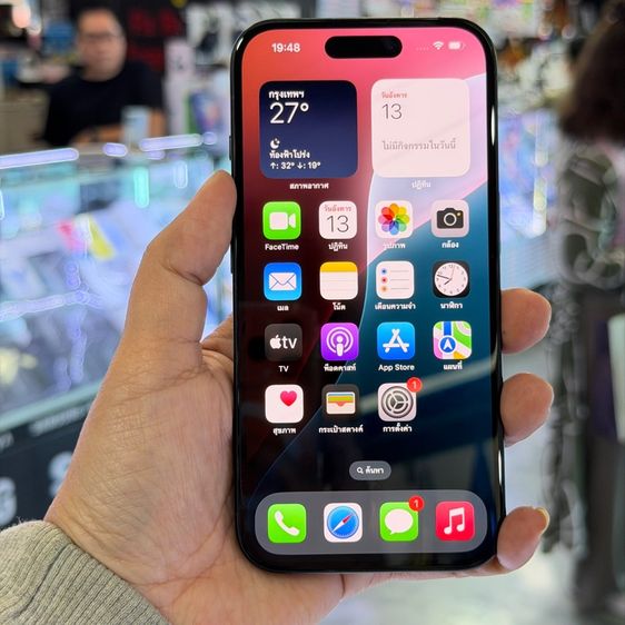 iPhone16 128GB สีดำ เครื่องศูนย์ สภาพสวยมากๆ สุขภาพแบต99 เครื่องใช้งานดีเยี่ยม ครบยกกล่อง🥰🥰 รูปที่ 2