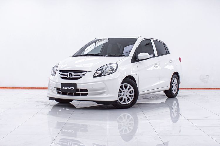 รถ Honda Brio 1.2 Amaze V สี ขาว