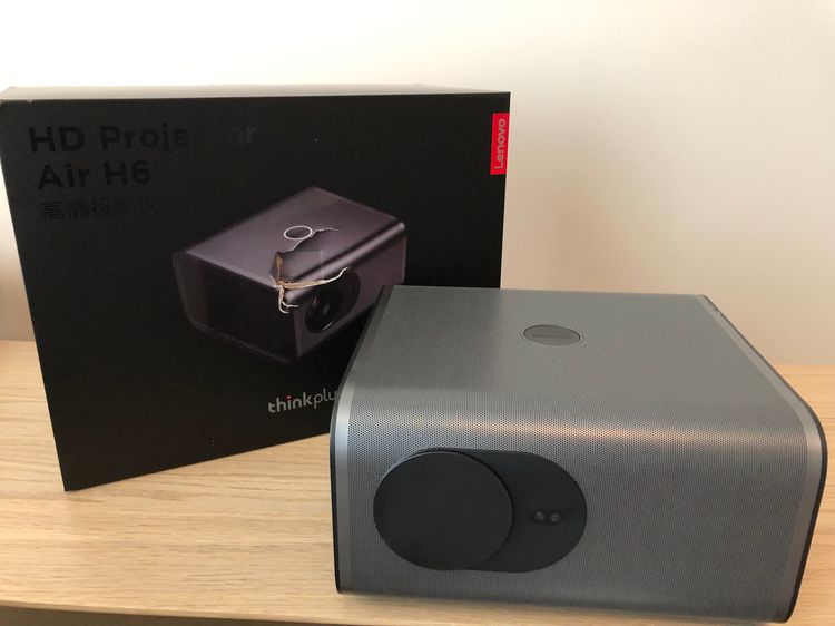 โปรเจคเตอร์ Lenovo Thinkplus Air H6 1080P Home Theater 700 ANSI Lumens BT5.0 HD Projector