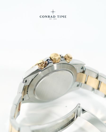 Rolex Daytona 116523 White Dial Yellow Gold Two-Tone Oyster 2014 40mm. Fullset  รูปที่ 13