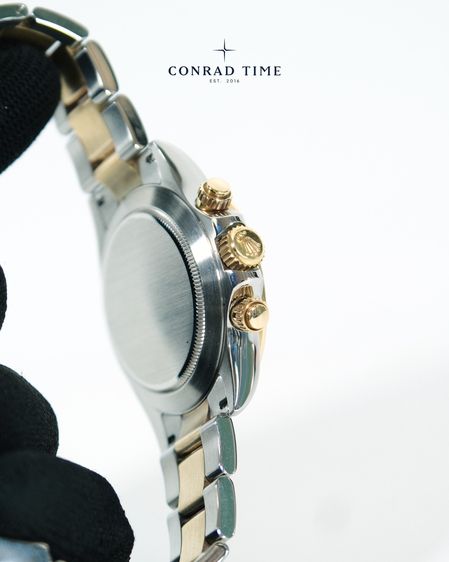 Rolex Daytona 116523 White Dial Yellow Gold Two-Tone Oyster 2014 40mm. Fullset  รูปที่ 16