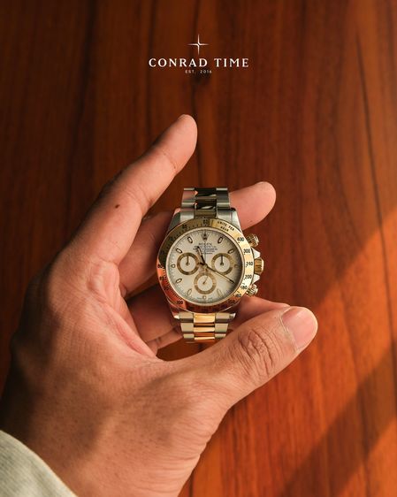Rolex Daytona 116523 White Dial Yellow Gold Two-Tone Oyster 2014 40mm. Fullset  รูปที่ 2