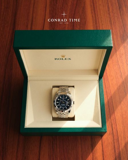 Rolex Sky-Dweller 336934 Blue Dial Jubilee 2025 42mm. Fullset  รูปที่ 3
