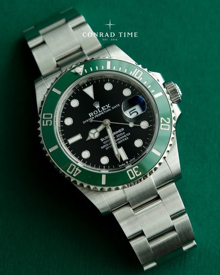 Rolex Submariner 126610LV 'Starbucks Black Dial Oyster Steel 2021 41mm. Fullset 