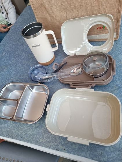 ขายเซตกล่องข้าว แก้วน้ำพรีเมียม CPRAM  รูปที่ 4