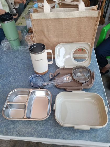 ขายเซตกล่องข้าว แก้วน้ำพรีเมียม CPRAM  รูปที่ 8