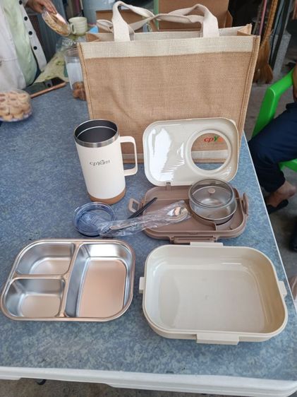 ขายเซตกล่องข้าว แก้วน้ำพรีเมียม CPRAM  รูปที่ 7