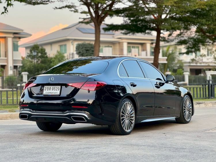 Mercedes-Benz C-Class 2022 C220 Sedan ดีเซล ไม่ติดแก๊ส เกียร์อัตโนมัติ ดำ รูปที่ 4