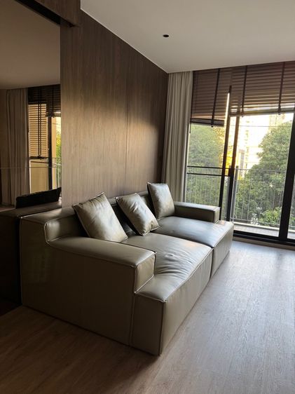 sofa หนังแท้ 2 ที่นั่ง รูปที่ 3