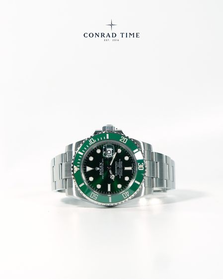 Rolex Submariner 116610LV 'Hulk  Green Dial Oyster Steel 2016 40mm. Fullset  รูปที่ 5