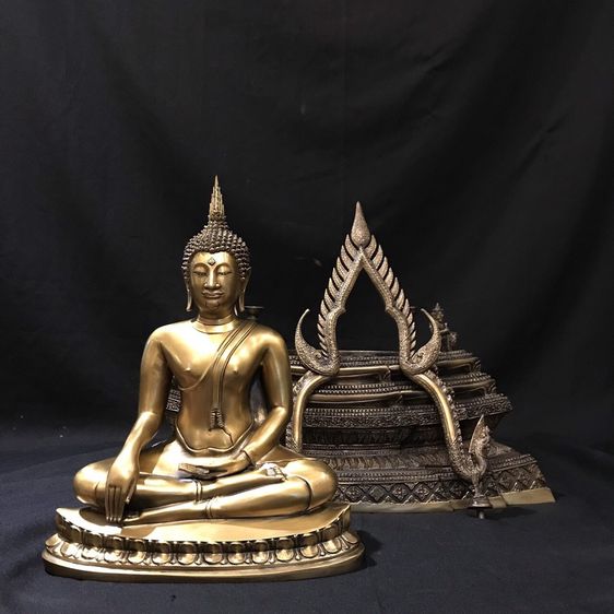 รูปหล่อ พระพุทธชินราชฐานสูง หน้าตัก 9 นิ้ว วัดพระศรีรัตนมหาธาตุวรมหาวิหาร จ.พิษณุโลก รูปที่ 2