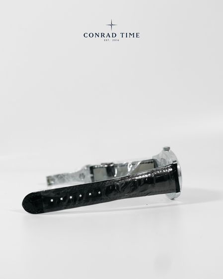 New Patek Calatrava 6006G-001 Black sunburst dial Black leather strap 2018 39mm. Fullset  รูปที่ 5