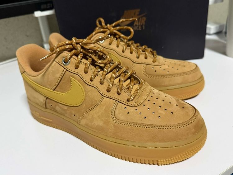 น้ำตาล UK 7 | EU 40 2/3 | US 7.5 Nike Air Force 1 Low Flax Wheat
