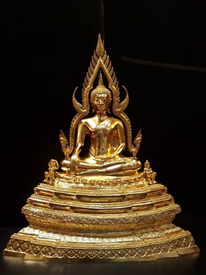 พระพุทธรูป พระพุทธชินราชฐานสูง หน้าตัก 9 นิ้ว วัดพระศรีรัตนมหาธาตุวรมหาวิหาร จ.พิษณุโลก รุ่นเสริม ปี พ.ศ.2539