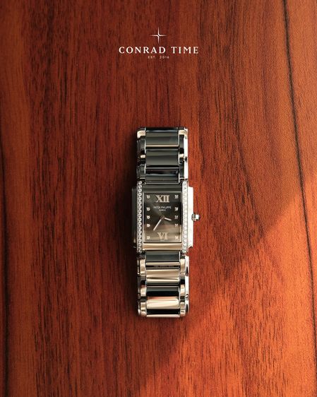 Patek Twenty-4 4910 10A 010 Grey Diamond Dial Stainless steel 2019 25 x 30 mm.  รูปที่ 2