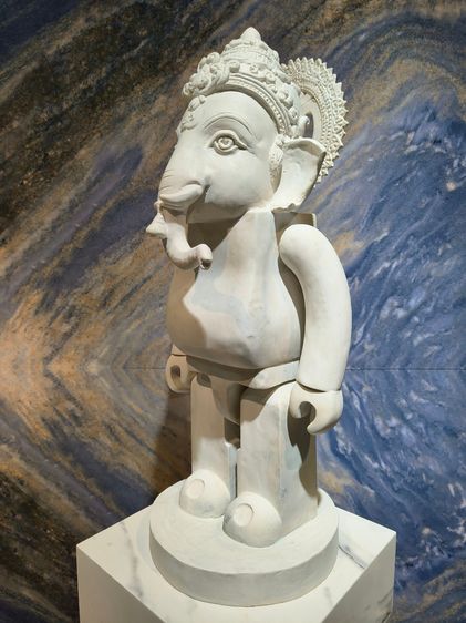 รูปหล่อ พระพิฆเนศ บริค Ganesha Brick (Religion Art toy) หน้าตัก 9 นิ้ว รูปที่ 12