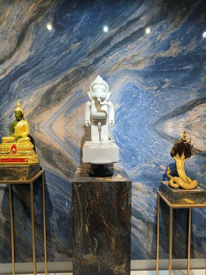 รูปหล่อ พระพิฆเนศ บริค Ganesha Brick (Religion Art toy) หน้าตัก 9 นิ้ว รูปที่ 15