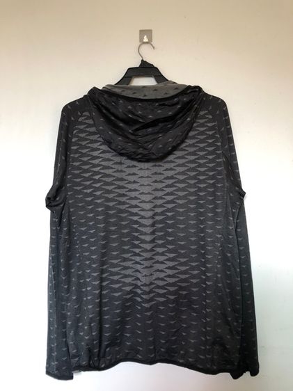 D05 Nike เสื้อคลุมใสวิ่งออกกำลังกายผ้ายืด อก 46” รูปที่ 3