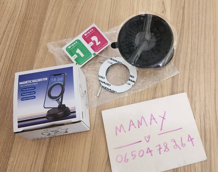 แท่นยึด Smartphone ในรถยนต์ แบบ MagSafe - Black ของใหม่จาก 425degree