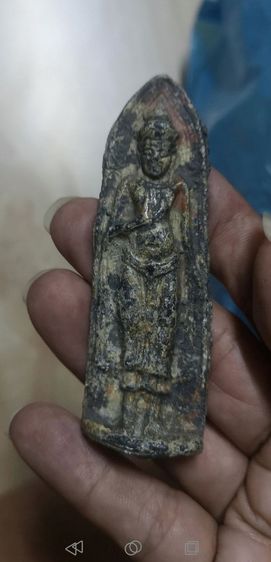 พระร่วงหลังรางปืน​ เนื้อสนิมแดง​ กรุสุโขทัย รูปที่ 5