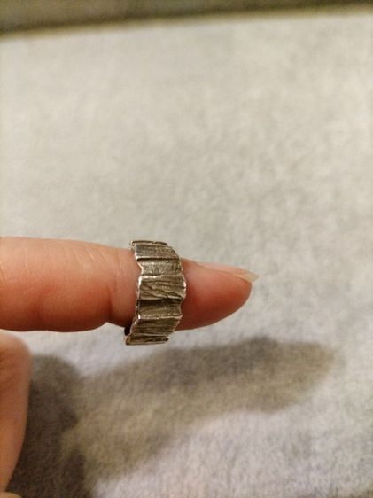 แหวนนิ้ว​ก้อยเงินแท้