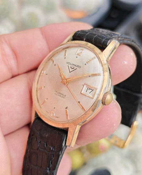 นาฬิกา Vintage Voumard ระบบไขลาน แบ่งปันราคาสุดน่ารักครับ รูปที่ 5