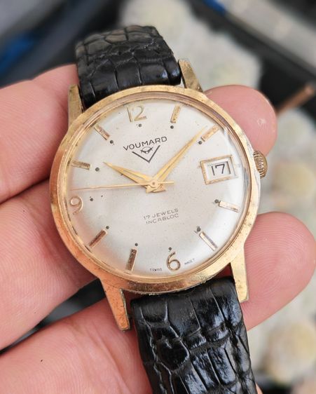นาฬิกา Vintage Voumard ระบบไขลาน แบ่งปันราคาสุดน่ารักครับ รูปที่ 2